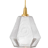 Hedra Pendant Light by Hammerton, Color: Chilled Smoke-Hammerton Studio, Chilled Clear-Hammerton Studio, Chilled Bronze-Hammerton Studio, Chilled Amber-Hammerton Studio, Finish: Metallic Beige Silver, Nickel Satin, Gunmetal, Black Matte, Heritage Brass, Gilded Brass, Bronze Oil Rubbed, Flat Bronze, | Casa Di Luce Lighting
