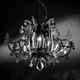 Ginetta Chandelier by Slamp, Color: Gold, Black, Silver, White, , | Casa Di Luce Lighting