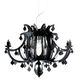 Ginetta Chandelier by Slamp, Color: Gold, Black, Silver, White, , | Casa Di Luce Lighting