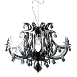 Ginetta Chandelier by Slamp, Color: Silver, , | Casa Di Luce Lighting