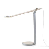 Gravy LED Desk Lamp by Koncept, Finish: Silver, White Matte, Wood Color: Maple-Cerno, White Oak, Walnut-LZF, | Casa Di Luce Lighting