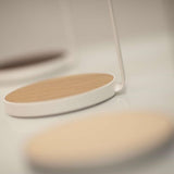 Gravy LED Desk Lamp by Koncept, Finish: Silver, White Matte, Wood Color: Maple-Cerno, White Oak, Walnut-LZF, | Casa Di Luce Lighting