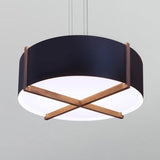 Matte Black/Matte White Plura Pendant Light by Cerno