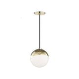 Ella Pendant by Mitzi, Finish: Brass Polished, Nickel Polished, Polished Copper-Mitzi, Size: Small, Large, | Casa Di Luce Lighting