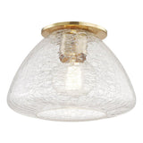 Maya Flushmount by Mitzi, Finish: Brass Aged, Size: Small, | Casa Di Luce Lighting