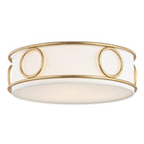 Jade Flushmount by Mitzi, Finish: Gold Leaf, Gold Leaf/Cream-Mitzi, Gold Leaf/Navy-Mitzi, , | Casa Di Luce Lighting