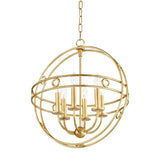 Jade Chandelier by Mitzi, Finish: Gold Leaf, Size: Small, | Casa Di Luce Lighting