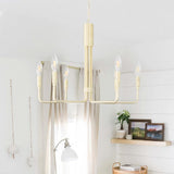 Brigitte Chandelier by Mitzi, Finish: Brass Aged, Old Bronze-Mitzi, Nickel Polished, Number of Lights: 6, 10, | Casa Di Luce Lighting