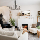 Brigitte Chandelier by Mitzi, Finish: Brass Aged, Old Bronze-Mitzi, Nickel Polished, Number of Lights: 6, 10, | Casa Di Luce Lighting