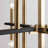 Colette Chandelier by Mitzi, Finish: Aged Brass/Black-Mitzi, Polished Nickel/Black-Mitzi, , | Casa Di Luce Lighting