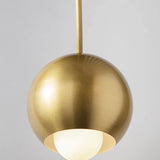 Aged Brass/Black Willow Chandelier by Mitzi