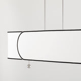 Polished Nicklel Zara Linear Pendant by Mitzi