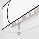 Polished Nicklel Zara Linear Pendant by Mitzi