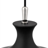 Cassidy Pendant by Mitzi, Finish: Aged Brass/Soft Off White-Mitzi, Polished Nickel/Black-Mitzi, Size: Small, Large, | Casa Di Luce Lighting