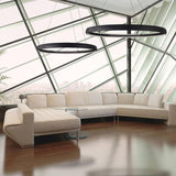 Halo Pendant by Kuzco, Finish: Black, Brushed Silver, White, Size: Small, Medium, Large, X-Large, | Casa Di Luce Lighting