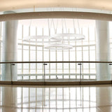 Halo Pendant by Kuzco, Finish: Black, Brushed Silver, White, Size: Small, Medium, Large, X-Large, | Casa Di Luce Lighting