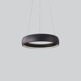 Halo Pendant by Kuzco, Finish: Black, Brushed Silver, White, Size: Small, Medium, Large, X-Large, | Casa Di Luce Lighting