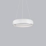 Halo Pendant by Kuzco, Finish: Black, Brushed Silver, White, Size: Small, Medium, Large, X-Large, | Casa Di Luce Lighting