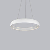 Halo Pendant by Kuzco, Finish: Black, Brushed Silver, White, Size: Small, Medium, Large, X-Large, | Casa Di Luce Lighting