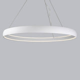 Halo Pendant by Kuzco, Finish: Black, Brushed Silver, White, Size: Small, Medium, Large, X-Large, | Casa Di Luce Lighting