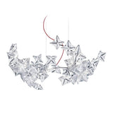 Hanami Suspension by Slamp, Size: Small, Cord color: Red, | Casa Di Luce Lighting