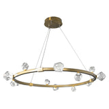 Stella Circle Chandelier - Casa Di Luce