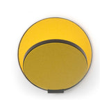 Gravy LED Wall Sconce by Koncept, Color: Honeydew Felt, Finish: Silver, Installation Type: Plugin | Casa Di Luce Lighting