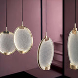 Horo S1 Pendant by Masiero, Color: Transparent, Smokey, Green, Light Blue, Pink, , | Casa Di Luce Lighting