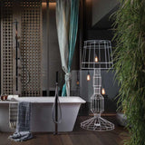 Matt White Sisma Floor Lamp by Karman