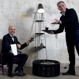 Alfred Floor Lamp by Karman, Color: Matt White-Page One, Matt Black-Karman, , | Casa Di Luce Lighting