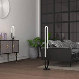 Huron LED Floor Lamp by Kuzco, Finish: Black, Chrome, Natural Brass, , | Casa Di Luce Lighting