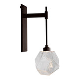 Gem Tempo Sconce by Hammerton, Color: Amber, Bronze, Clear, Smoke, Finish: Flat Bronze, Gilded Brass, Gunmetal, Heritage Brass, Matt Black, Metallic Beige Silver, Bronze Oil Rubbed, Nickel Satin, | Casa Di Luce Lighting