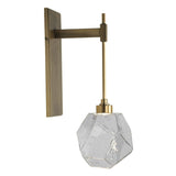 Gem Tempo Sconce by Hammerton, Color: Amber, Bronze, Clear, Smoke, Finish: Flat Bronze, Gilded Brass, Gunmetal, Heritage Brass, Matt Black, Metallic Beige Silver, Bronze Oil Rubbed, Nickel Satin, | Casa Di Luce Lighting