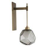 Gem Tempo Sconce by Hammerton, Color: Amber, Bronze, Clear, Smoke, Finish: Flat Bronze, Gilded Brass, Gunmetal, Heritage Brass, Matt Black, Metallic Beige Silver, Bronze Oil Rubbed, Nickel Satin, | Casa Di Luce Lighting