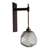 Gem Tempo Sconce by Hammerton, Color: Amber, Bronze, Clear, Smoke, Finish: Flat Bronze, Gilded Brass, Gunmetal, Heritage Brass, Matt Black, Metallic Beige Silver, Bronze Oil Rubbed, Nickel Satin, | Casa Di Luce Lighting
