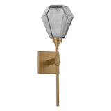 Hedra Bel Vedere Wall Sconce by Hammerton, Color: Chilled Smoke-Hammerton Studio, Finish: Gilded Brass, | Casa Di Luce Lighting