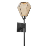 Hedra Bel Vedere Wall Sconce by Hammerton, Color: Chilled Amber-Hammerton Studio, Chilled Bronze-Hammerton Studio, Chilled Clear-Hammerton Studio, Chilled Smoke-Hammerton Studio, Finish: Flat Bronze, Gilded Brass, Gunmetal, Heritage Brass, Matt Black, Metallic Beige Silver, Bronze Oil Rubbed, Nickel Satin, | Casa Di Luce Lighting