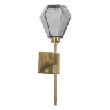 Hedra Bel Vedere Wall Sconce by Hammerton, Color: Chilled Smoke-Hammerton Studio, Finish: Heritage Brass, | Casa Di Luce Lighting