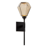 Hedra Bel Vedere Wall Sconce by Hammerton, Color: Chilled Bronze-Hammerton Studio, Finish: Matt Black, | Casa Di Luce Lighting
