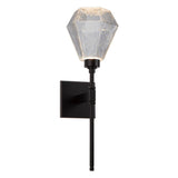 Hedra Bel Vedere Wall Sconce by Hammerton, Color: Chilled Clear-Hammerton Studio, Finish: Matt Black, | Casa Di Luce Lighting