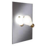 Idea Applique Wall Light by Slamp, Color: White, Mirror-Slamp, , | Casa Di Luce Lighting