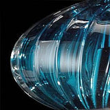 Igloo Pendant by Sylcom, Color: Milk White Clear - Sylcom, Clear, Blue, Smoke - Vistosi, Grey, Gold, Topaz - Sylcom, Finish: Polish Chrome, Polish Gold, | Casa Di Luce Lighting