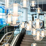 Ilu Pendant Light by Viso, Color: Clear, Copper, Silver, Gold, Finish: Green, White, Orange, Red, Size: Small, Medium, Large | Casa Di Luce Lighting