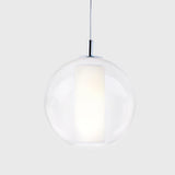 Ilu Pendant Light by Viso, Color: Clear, Copper, Silver, Gold, Finish: Green, White, Orange, Red, Size: Small, Medium, Large | Casa Di Luce Lighting