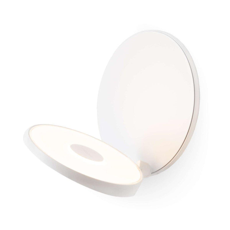 Gravy LED Wall Sconce by Koncept, Color: White, Finish: Chrome, Installation Type: Plugin | Casa Di Luce Lighting