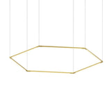 Z-Bar Honeycomb LED Pendant - Casa Di Luce