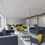 Z-Bar Honeycomb LED Pendant by Koncept