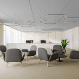 Z-Bar Honeycomb LED Pendant by Koncept