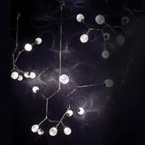 Catalyst Chandelier by Modern Forms, Finish: Brass Aged, Nickel Polished, Size: Small, Medium, Large, | Casa Di Luce Lighting