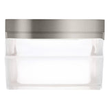 Boxie Small Ceiling Light by Tech Lighting, Finish: Nickel Satin, Light Option: 277 Volt LED, Color Temperature: 3000K | Casa Di Luce Lighting